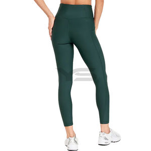 2024, pantalones de Yoga de LICRA de nailon de cintura alta para mujer, mallas deportivas con Control de barriga para entrenamiento de gimnasio - Product Image 6