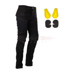 Nuevos pantalones vaqueros de motocicleta Pantalones con cremallera Equipo de protección Montar Touring Moto Pantalones Motocross Jeans - Product Image 2