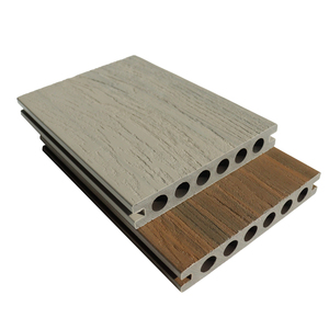 Usine Direct Co Extrusion WPC Decking 140x22mm Creux Givré 3D Panneau De <span class=keywords><strong>Grain</strong></span> De Bois - Product Image 5
