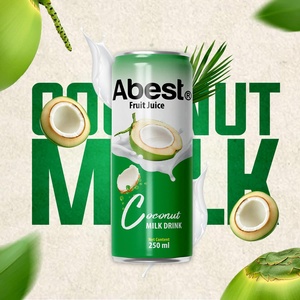 Agua de Coco Abest con Pulpa, Lata de 330 ml, Bebida Refrescante de Coco Concentrada, Baja en Carbohidratos, Fabricante Vietnamita, OEM, ODM, Marca Privada - Product Image 6