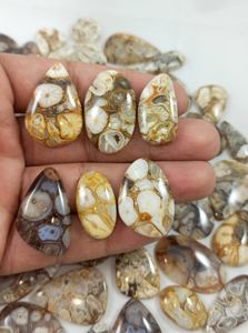 Venta al por mayor de cristales de cuarzo curativos de fósiles de cacahuete natural, gemas sueltas a granel en diferentes formas - Product Image 5