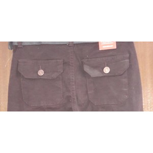 กางเกงขาสั้นเด็ก-ผ้ายืดผสมผ้าฝ้าย พิมพ์ลาย พร้อมเข็มขัดแบบ D-Ring และกระเป๋าแบบมีกระดุม - Product Image 4