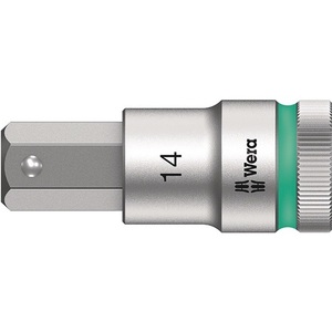 Llave de Tubo WERA 8740 C HF de 1/2 Pulgada, Blanca, Longitud de 14 mm, Inserto de 60 mm - Product Image 1
