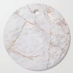 Planche à découper élégante en émail doré, ustensile de cuisine durable pour couper les légumes, les fruits - Product Image 3