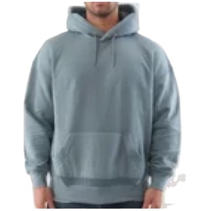 เสื้อยืดมีฮู้ดน้ำหนักมากของผู้ชายผ้าฝ้าย100% เรียบพิมพ์ลายพัฟ280GSM เสื้อยืดเปล่าขนาดใหญ่ออกแบบโลโก้ได้ตามต้องการ - Product Image 1
