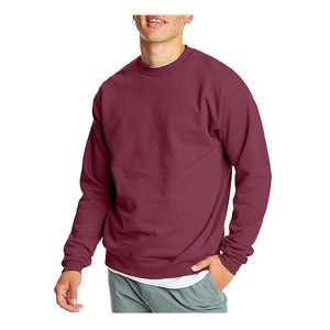 Sweat-shirt à col rond de qualité professionnelle unisexe en coton épais 350 GSM Sweat-shirt surdimensionné à col rond Sweat-shirt uni pour homme - Product Image 6