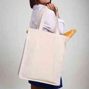 Women's Carry All OEKO-<b>TEX</b> & Vegan Certified 100% Cotton Canvas Tote Bag with Customizable Closure - Product Image 2