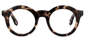 Lunettes de vue rétro à monture épaisse en écaille de tortue - Product Image 1