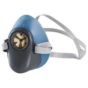 Máscara respirador reutilizable 3M HF52, material de silicona, anillo de sellado suave, capas personalizables para soldar, humos de polvo, vapores orgánicos - Product Image 5