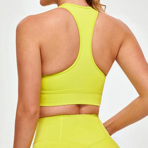 Soutien-gorge de sport pour femmes tendance et respirant, logo personnalisé, yoga, grande taille, vêtements de fitness, coupe ajustée, dernier design, soutien-gorge de sport pour femmes - Product Image 4