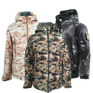 Veste Softshell respirante de haute qualité pour les sports de plein air, imperméable, pour le camping, la chasse, veste tactique à capuche - Product Image 2