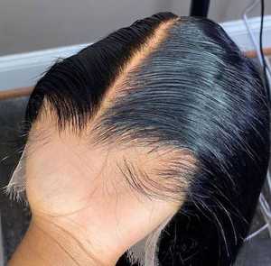 Extensions de cheveux humains indiens Remy soyeux lisses et ondulés, qualité Temple, à couverture complète, épaisses et doubles, pour donneur individuel - Product Image 6