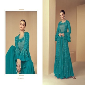 ชุดสูทสไตล์ Anarkali Shrug, - Product Image 4