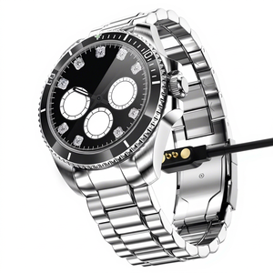 Montre connectée Rogbid avec écran IPS de 1,43 pouce, étanche IP68, moniteur de fréquence cardiaque, bracelet en acier inoxydable, tracker de fitness unisexe - Product Image 5