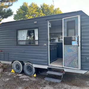 Precio barato caravana Cabaña Casa remolque con baño para viaje por carretera Ecocampor familia RV autocaravana camping remolque - Product Image 1