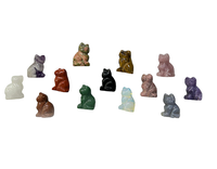 Handgemachte Kristall geschnitzte Katze Edelstein Home Decoration Großhandel Halbe del stein Katzen Kaufen Sie online bei Amayra Crystals Exports