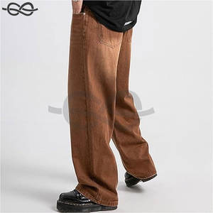 Hommes Baggy Jean Vintage Hip Hop Jeans Casual Dance Skateboard Denim Pantalon Streetwear Mode Loose Fit Trendy Urban Style - Product Image 2