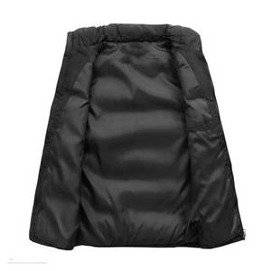 Extérieur Bodywarmer Gilet Veste Matelassée Sans Manches Rembourré Gilet Chaud Hiver Casual Mode Léger Workwear Gilets Isolés - Product Image 4