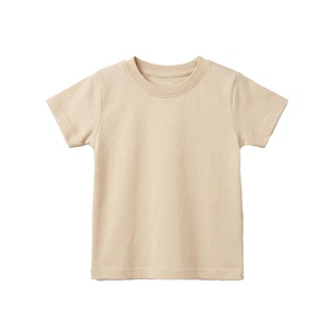 Chemise à manches courtes pour bébé en coton 100% de haute qualité, douce pour la peau, durable, taille et couleur personnalisées, vêtements décontractés pour enfants en coton - Product Image 1