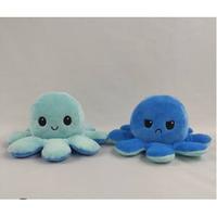 Peluche de pieuvre réversible, Animal en peluche, jouets doux personnalisés en coton PP multicolore pour enfants adultes, quantité minimale de commande spéciale