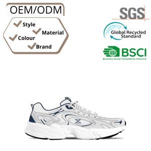 Zapatillas deportivas personalizables para hombre y mujer, transpirables, con malla Fly-knit y parte superior de PU - Product Image 4