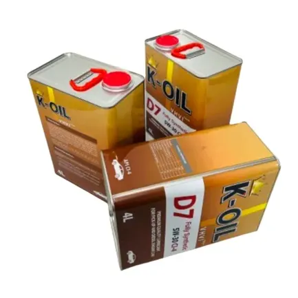 K-Oil D7 Diesel 10W40 CI-4 Fully-Synthetic oil best quality and wholesale for automotive applications Vietnam manufacturer
