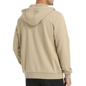 Meilleur prix pour les sweats à capuche d'hiver pour hommes en coton biologique 100%, fermeture éclair, haute qualité en stock, chaleur décontractée, broderie personnalisable - Product Image 2