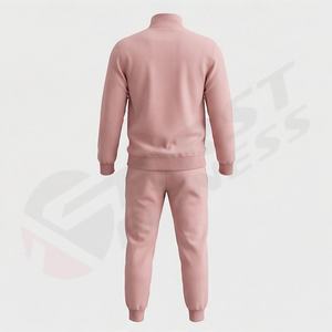 Chándal Deportivo para Hombre con Capucha, Forro Polar Transpirable, Pantalones Ajustados y Cintura con Cordón Ajustable para Entrenamiento Deportivo y Viajes - Product Image 2