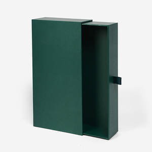 Caja de corbata de papel de cartón rígido al por mayor caja de regalo de lujo con cuerda de cinta caja de corbata deslizante de cajón de manga de regalo - Product Image 5