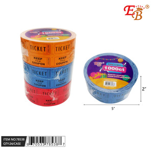 2 \ "X2 \" 1000-PC Double Roll Raftle bomboniere 24-PC/CS - Product Image 1