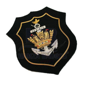 Top Selling Customized Design Embroidery Badges <b>Sew</b>-On Lace Fabric Eco-Friendly Lightweight High Quality Custom Made HAMZA - Product Image 2