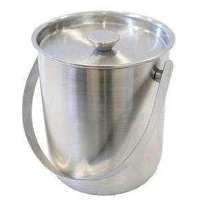 Double Wall <b>Ice</b> <b>Bucket</b> Insulated <b>Ice</b> <b>Bucket</b> With Lid Hammered Design Stainless Steel <b>Ice</b> <b>Bucket</b> - Product Image 2