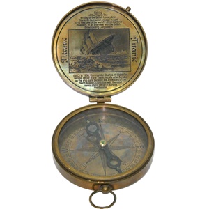 Laiton classique montre Style boussole lumineuse à vendre poche Antique Design extérieur boussole Camping nouveau Portable voyage randonnée - Product Image 2