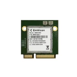 Dual-Band Half MPCIe Emwicon WMX7203-1 Qualcomm QCA2066 WiFi 6/6e+ BT 5.2 Wireless Rf Module Wifi Module