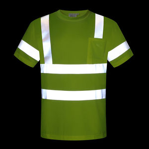 Vêtements de travail de sécurité, uniforme de travail de construction, t-shirt de sécurité routière à manches longues, haute visibilité, réfléchissant, prix de gros pour hommes - Product Image 5