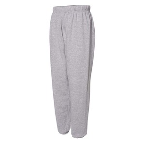 Men's Fleece 100% Cotton Windproof Breathable Jogging Bottoms Elasticated Waist Open Hems Winter Sweatpants <b>Trousers</b> - Product Image 5