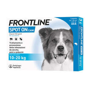 Frontline Spot-On Kg.10-20 Cani Medi (3+1) - Product Image 1