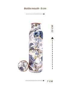 Botella de Agua de Cobre Premium con Diseño Impreso Minimalista, Excelente para la Salud y el Bienestar, Mantiene la Frescura, para Uso en Yoga y Fitness, al por Mayor - Product Image 3