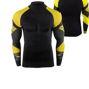 ชุดเสื้อผ้าสำหรับผู้ชายชุดจียูจีมิสึกิโมโน BJJ รัชการ์ดแบบบีบอัดดีไซน์แบบกำหนดเอง - Product Image 3