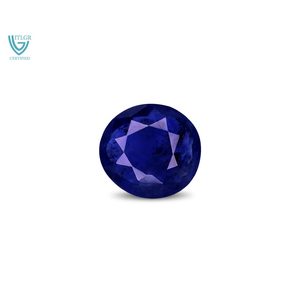 บลูโทแพซธรรมชาติทรงเหลี่ยมเจียระไน-4.4 กะรัต สูง 8 มม. - Product Image 1