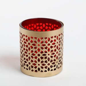 Candelabro de Metal Votives de hierro, decoración navideña para el hogar, candelabros, molde de vela de lujo hecho a mano de alta calidad - Product Image 4