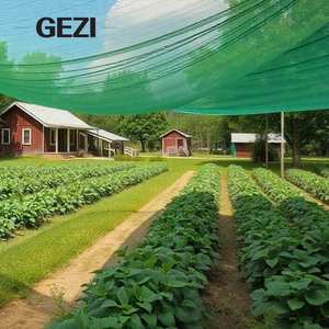 40 50 في المئة 42 80 جرام بلاستيك أبيض أسود شبكات مع حلقات تثبيت مشابك للدجاج بيت خضروات دفيئة - Product Image 3