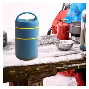 Stainless Steel Thermal Lunch Box <b>Container</b> for <b>Soup</b> - Assorted Colors - Product Image 5