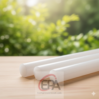 PP-Stab 15mm X 2m Lebensmittelecht Flammhemmend Antistatisch UV-Beständig Bearbeitbares Polypropylen für Industrielle Fertigung