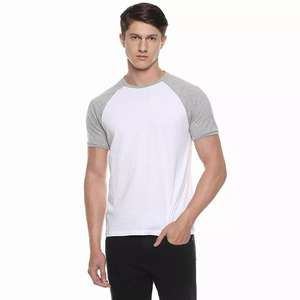 T-shirts en coton 100% pour hommes, personnalisables en gros, impression de logo, haute qualité, taille plus, t-shirts unis, taille de t-shirts pour hommes - Product Image 1