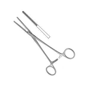 Vente en gros 2024 Pinces à tissus manuelles Glover Atraumatiques en acier inoxydable de haute qualité, courbées, instruments cardiovasculaires MOL 5,5 cm - Product Image 3