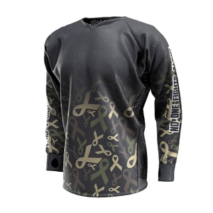 Jersey de Paintball Acolchado Sublimado Personalizado de Primera Calidad para Hombre, Poliéster de Alta Calidad, Unisex, Talla Adulto, Servicio OEM para Equipos - Product Image 3