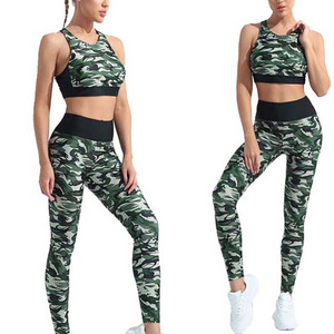 Fournisseur en gros Vêtements de yoga et de fitness Ensemble de soutien-gorge legging Nouveau style Ensembles de gym pour femmes Ensembles de yoga à sublimation coupe ajustée pour femmes - Product Image 6