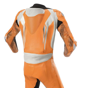 Combinaison de course une pièce de conception personnalisée du fabricant supérieur vêtements de sport en cuir respirants durables pour la course de moto - Product Image 3