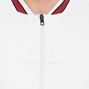 Chaqueta Bomber de Último Diseño para Hombre, Hecha de Nailon/Poliéster, Resistente al Viento, con Cuello Alto y Logotipo Frontal, Venta al Por Mayor - Product Image 6